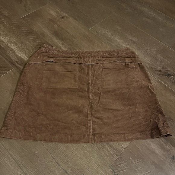 The Limited Womens Size 10 Brown Corduroy Mini Skirt - Picture 2 of 4